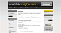 Desktop Screenshot of ersatzteile-original.com